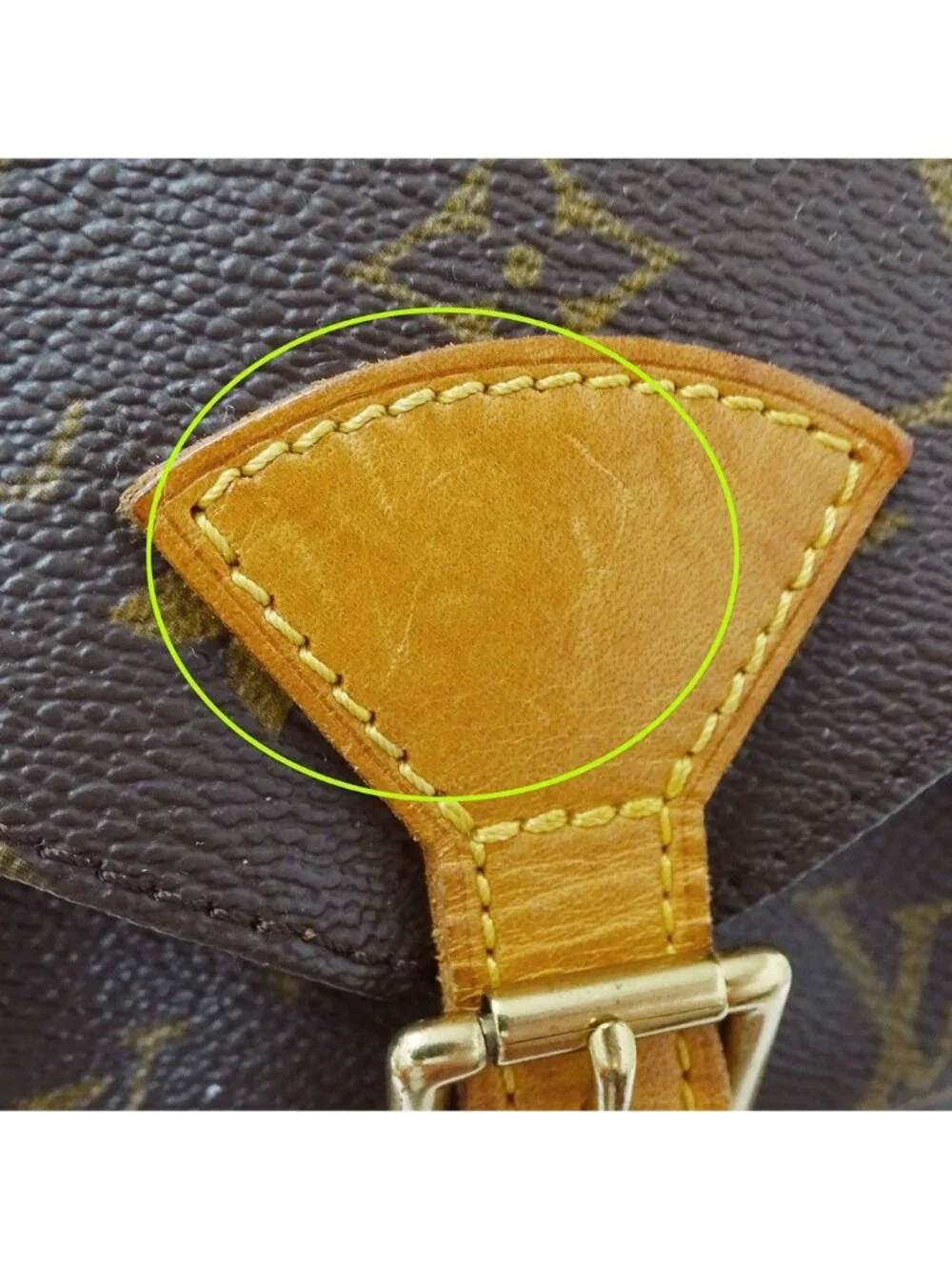 Louis Vuitton Backpack Monogram Canvas Montsouris MM Brown Adults Going
